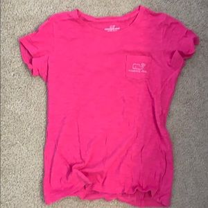 Pink Vineyard Vines Short Sleeve